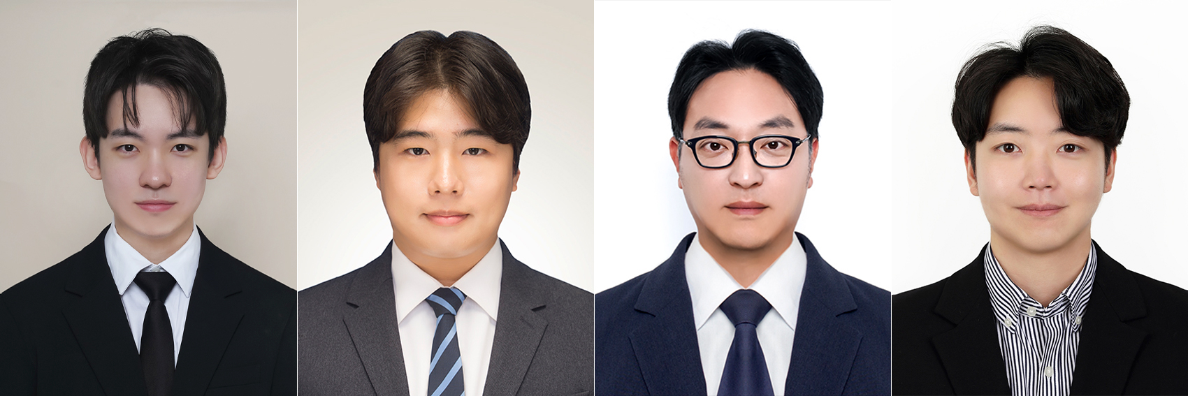 From left, Master Yoo Do-heon, Master Jeong Se-hwan, Professor Kim Gyo-beom, and Professor Choi Min-jae