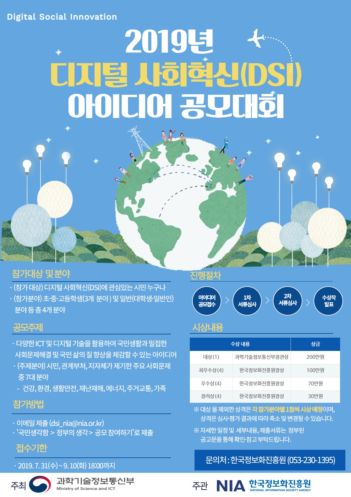 2019년 디지털 사회혁신 아이디어 공모대회