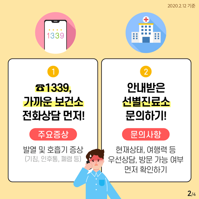 코로나19 예방행동수칙 안내 