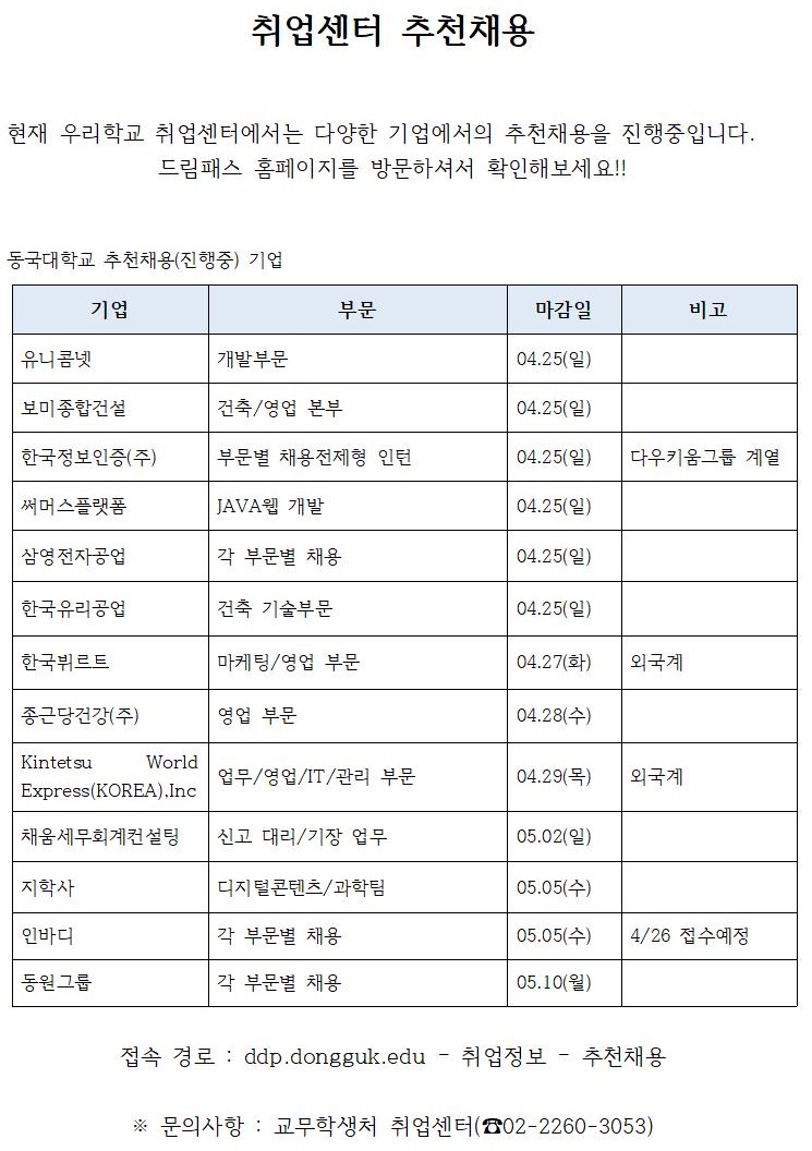 추천채용