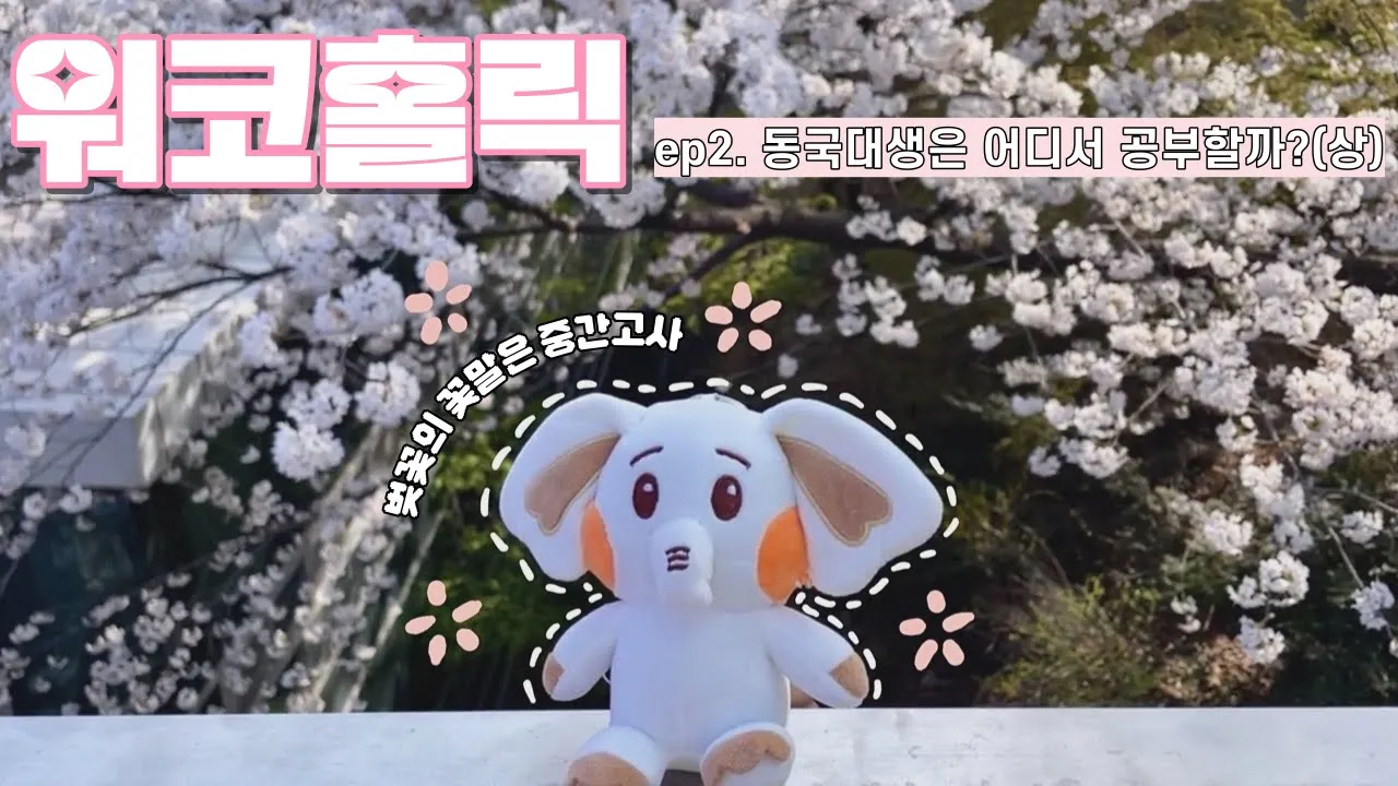 [워코홀릭 EP.02] 동국대생들은 어디서 공부할까? (상) (feat. 경영대 비즈마루+사과대 능금사랑+명진관 라운지)