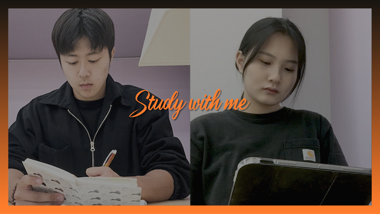 동국대에서 공부하자🐘 Study with me🧡 I 도서관 백색소음 I 1hour