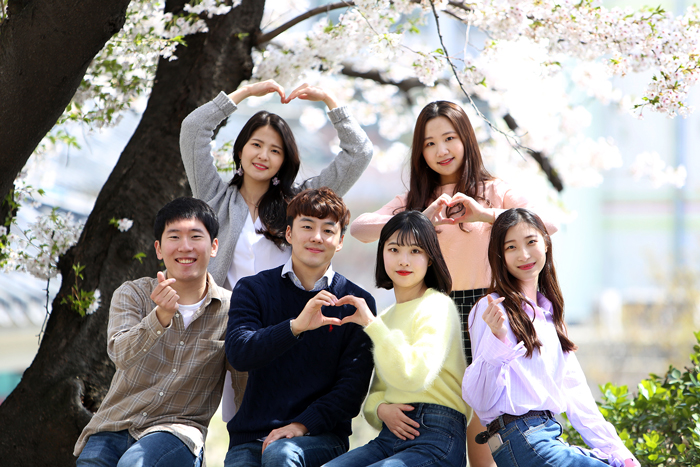 벚꽃놀이  사진