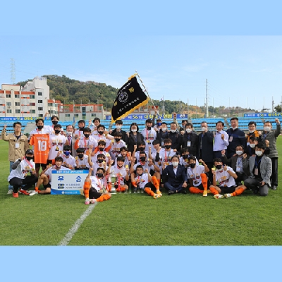 동국대, 대학축구연맹전 2연패 달성