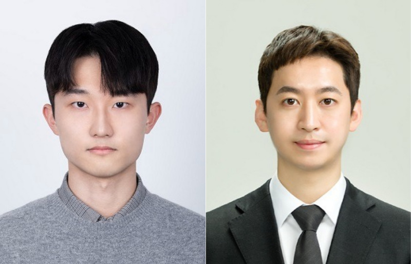Professor Kang Jun-won (Left), Master’s Student Im Ji-hwan (First Author)